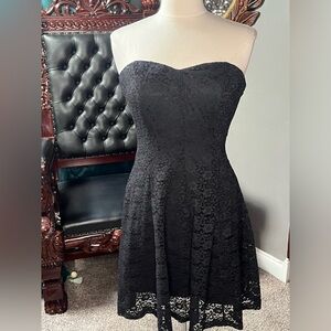 Black lace sundress